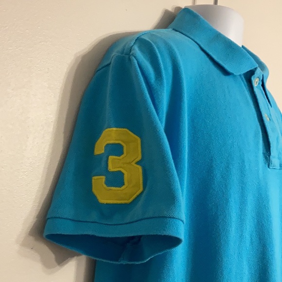 POLO RALPH LAUREN Big Pony Cotton Mesh Polo Shirt - Picture 3 of 6